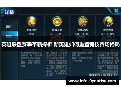 英雄联盟赛季革新探析 新英雄如何重塑竞技赛场格局